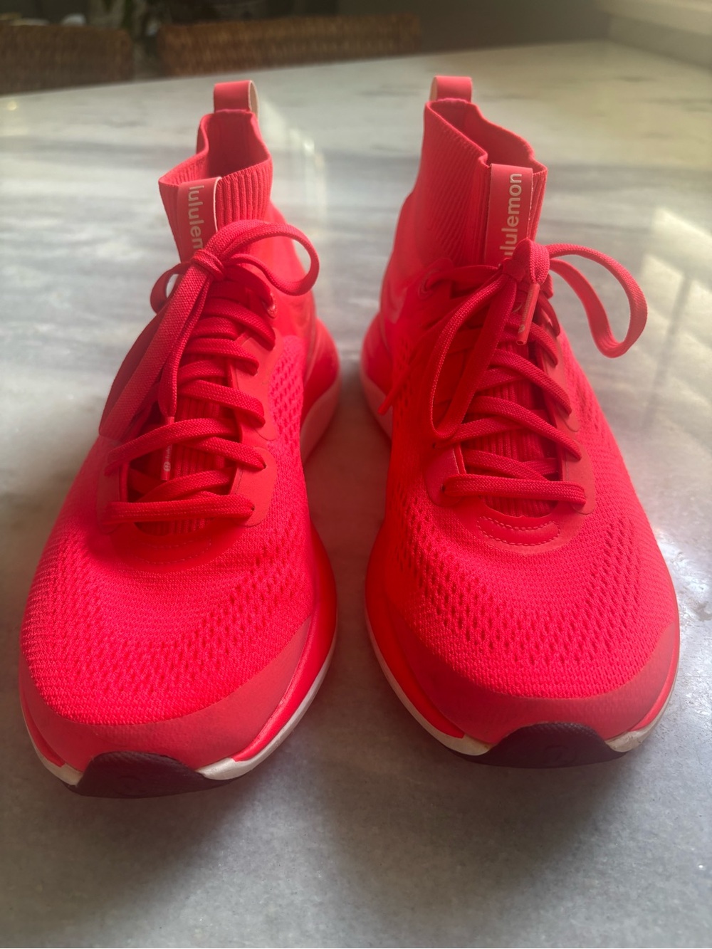 lululemon athletica Women's Neon Pink Athletic Sneakers